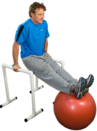 Fitness Pull Push Excerise Bars – Ball Storage Cart | Easy Assembly